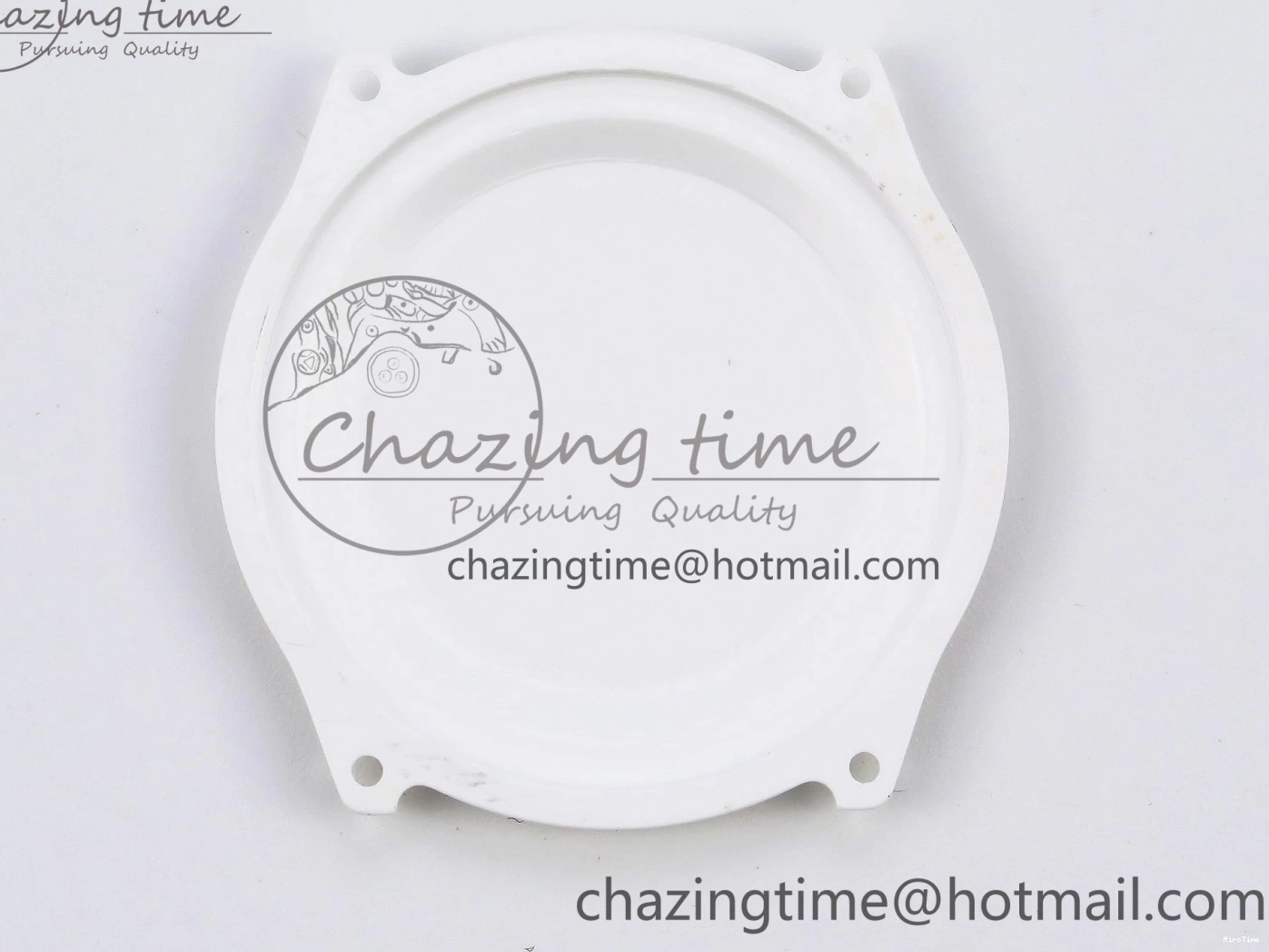 MiroTime 0203 MoistureWicking Daytona AET White Ceramic Case and Bracelet Green Dial SA4130 V 1891